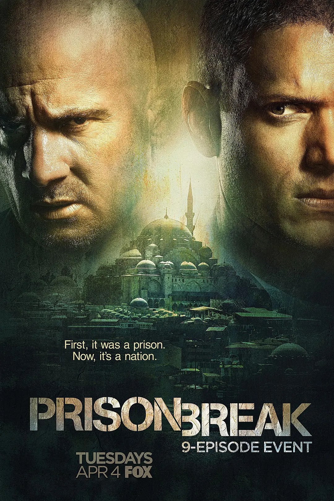 蓝光剧集 越狱 第五季 Prison Break Season 5 2017 越狱重启剧 Prison Break Resurrection Prisonbreak 